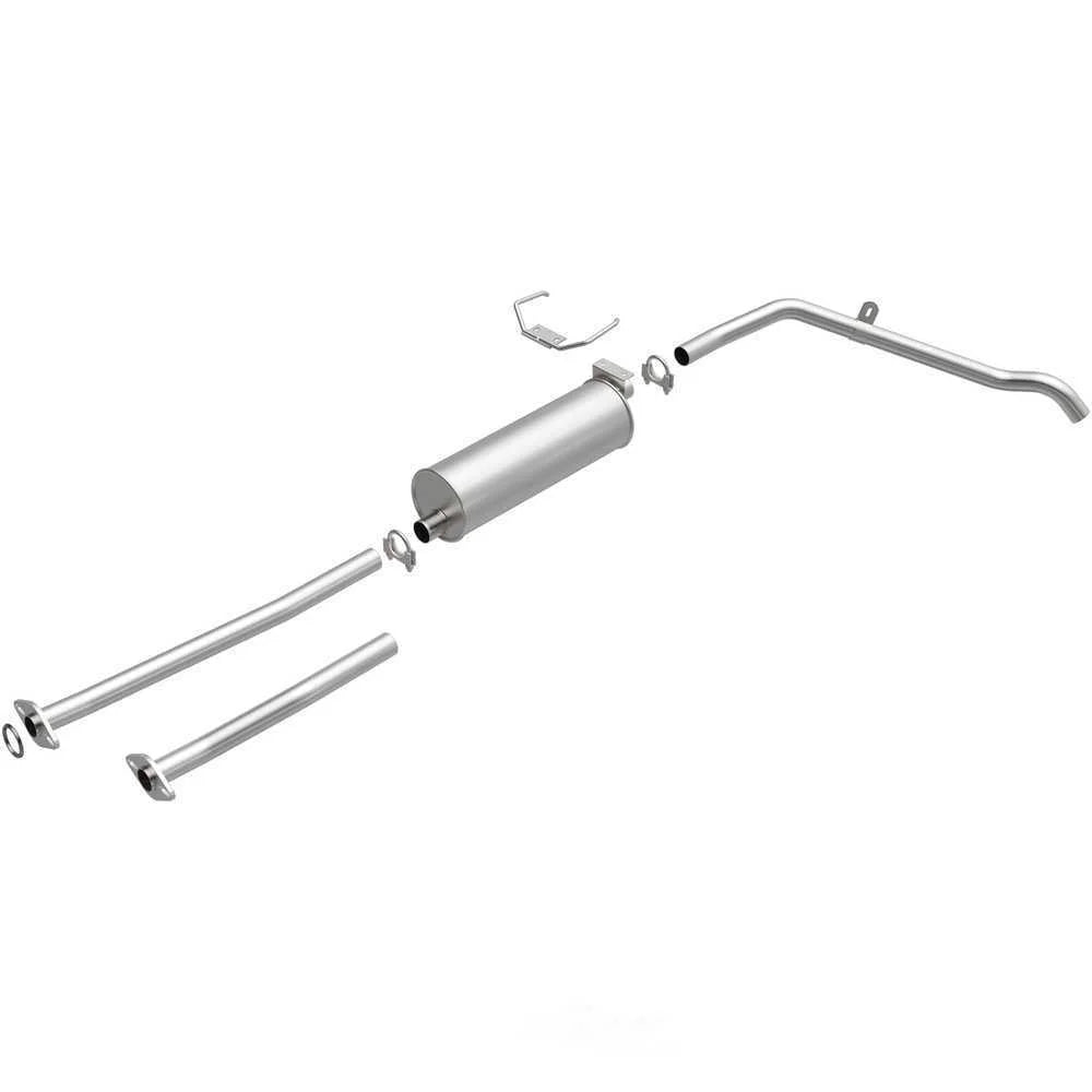 BRExhaust BRExhaust Direct-Fit Exhaust System Replacement Kit 106-0674 - Side View
