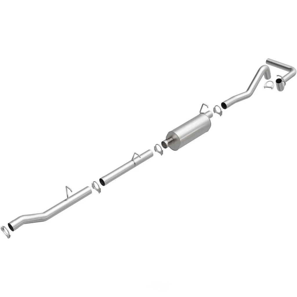 BRExhaust BRExhaust Direct-Fit Exhaust System Replacement Kit 106-0687 - Side View