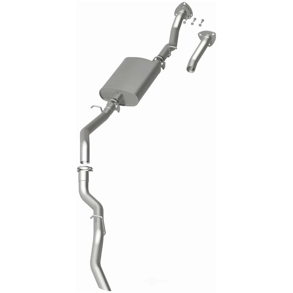 BRExhaust BRExhaust Direct-Fit Exhaust System Replacement Kit 106-0688 - Side View