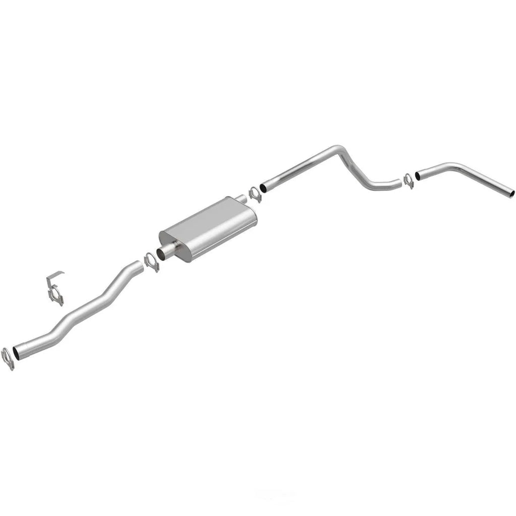 BRExhaust BRExhaust Direct-Fit Exhaust System Replacement Kit 106-0705 - Side View