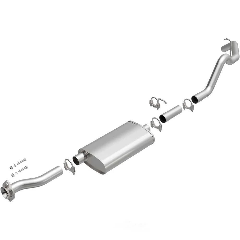 BRExhaust BRExhaust Direct-Fit Exhaust System Replacement Kit 106-0734 - Side View