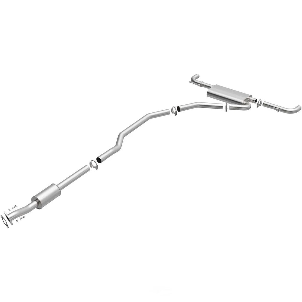 BRExhaust BRExhaust Direct-Fit Exhaust System Replacement Kit 106-0762 - Side View