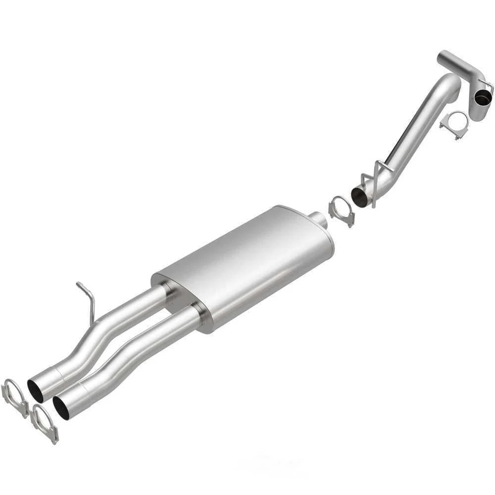 BRExhaust BRExhaust Direct-Fit Exhaust System Replacement Kit 106-0778 - Side View