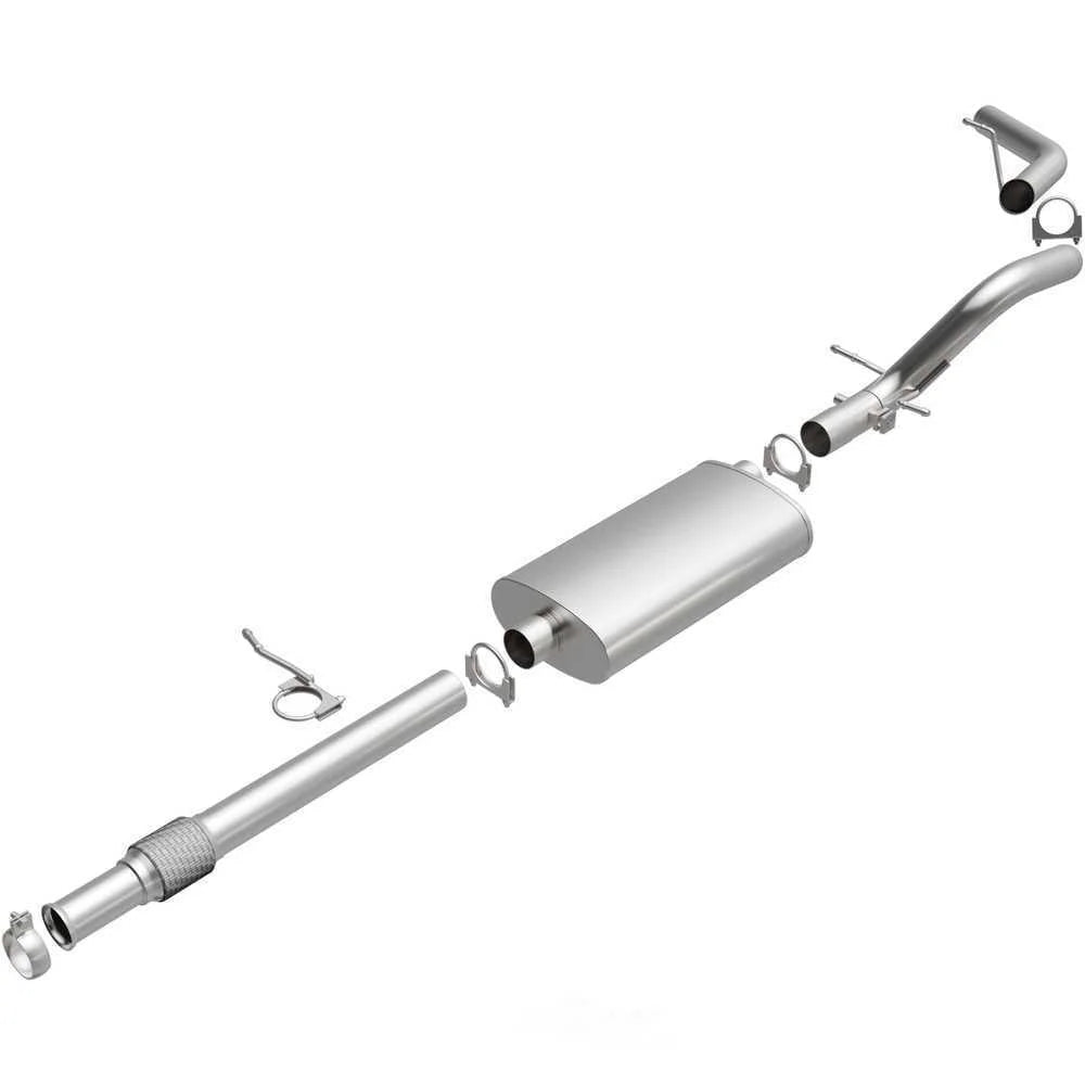 BRExhaust BRExhaust Direct-Fit Exhaust System Replacement Kit 106-0779 - Side View
