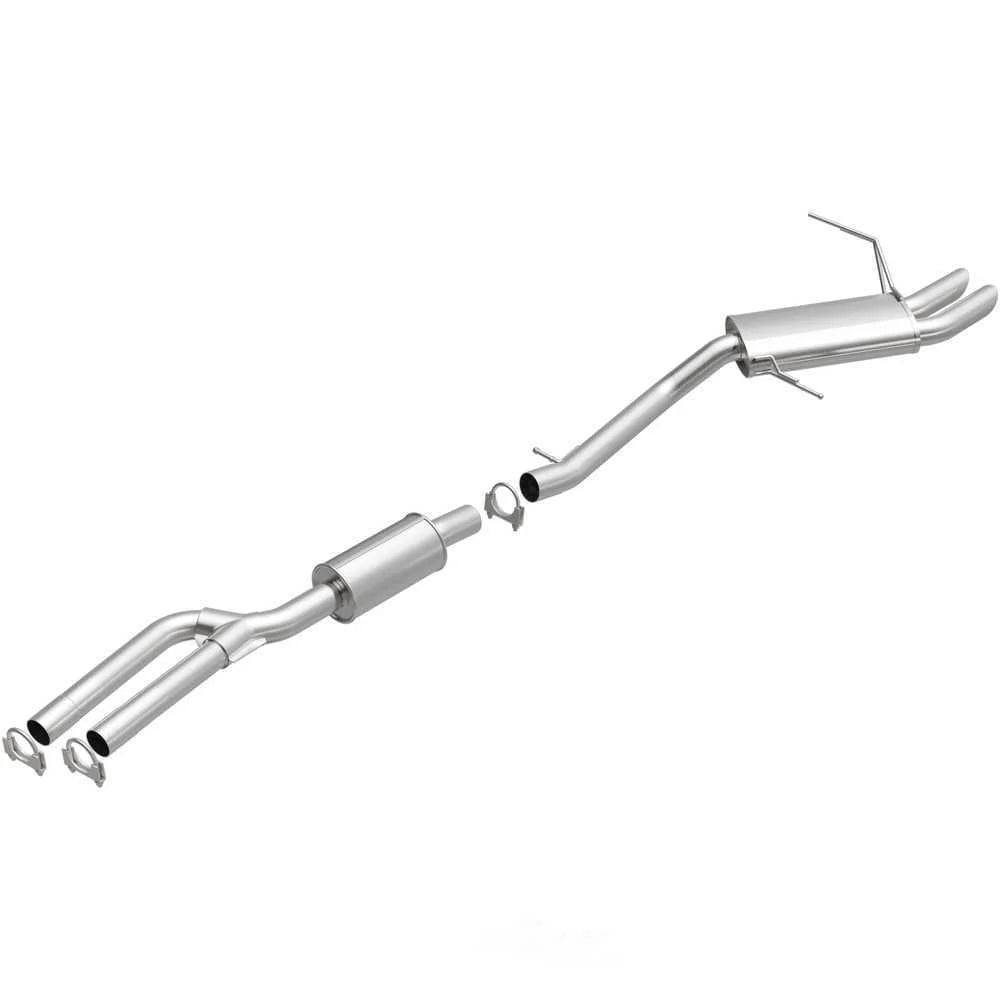 BRExhaust BRExhaust Direct-Fit Exhaust System Replacement Kit 106-0786 - Side View