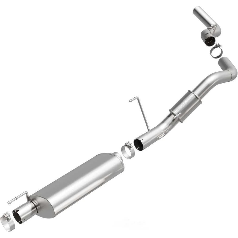 BRExhaust BRExhaust Direct-Fit Exhaust System Replacement Kit 106-0803 - Side View