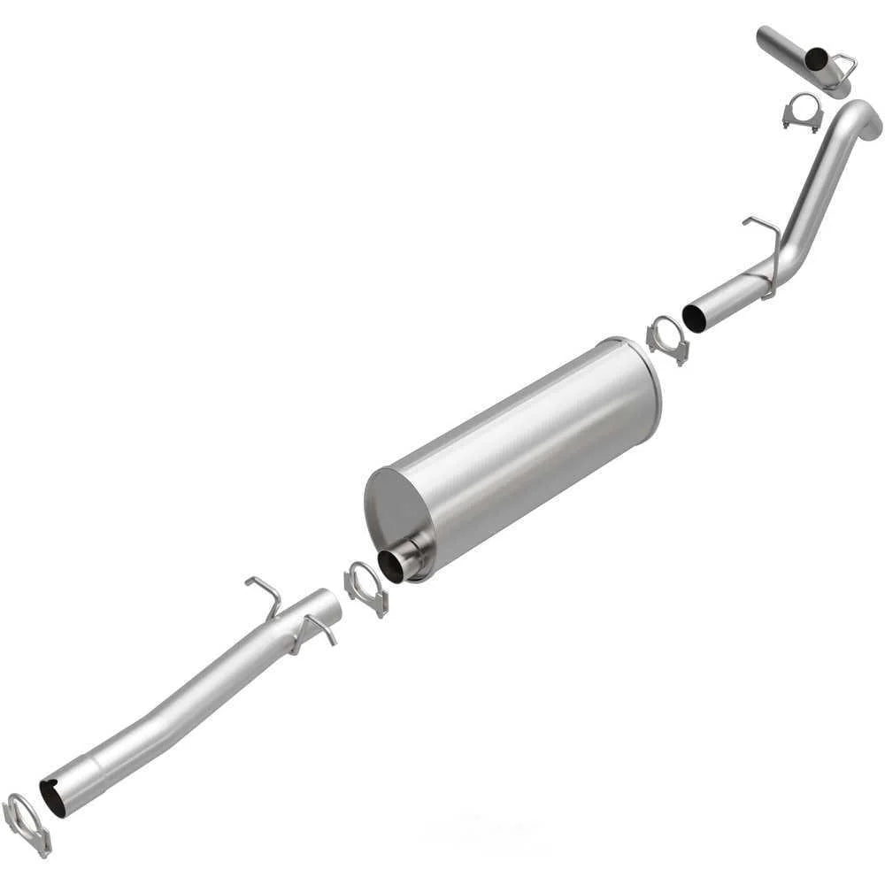BRExhaust BRExhaust Direct-Fit Exhaust System Replacement Kit 106-0595 - Side View