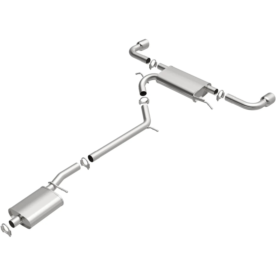 BRExhaust Direct-Fit Exhaust 106-0447 - Side View