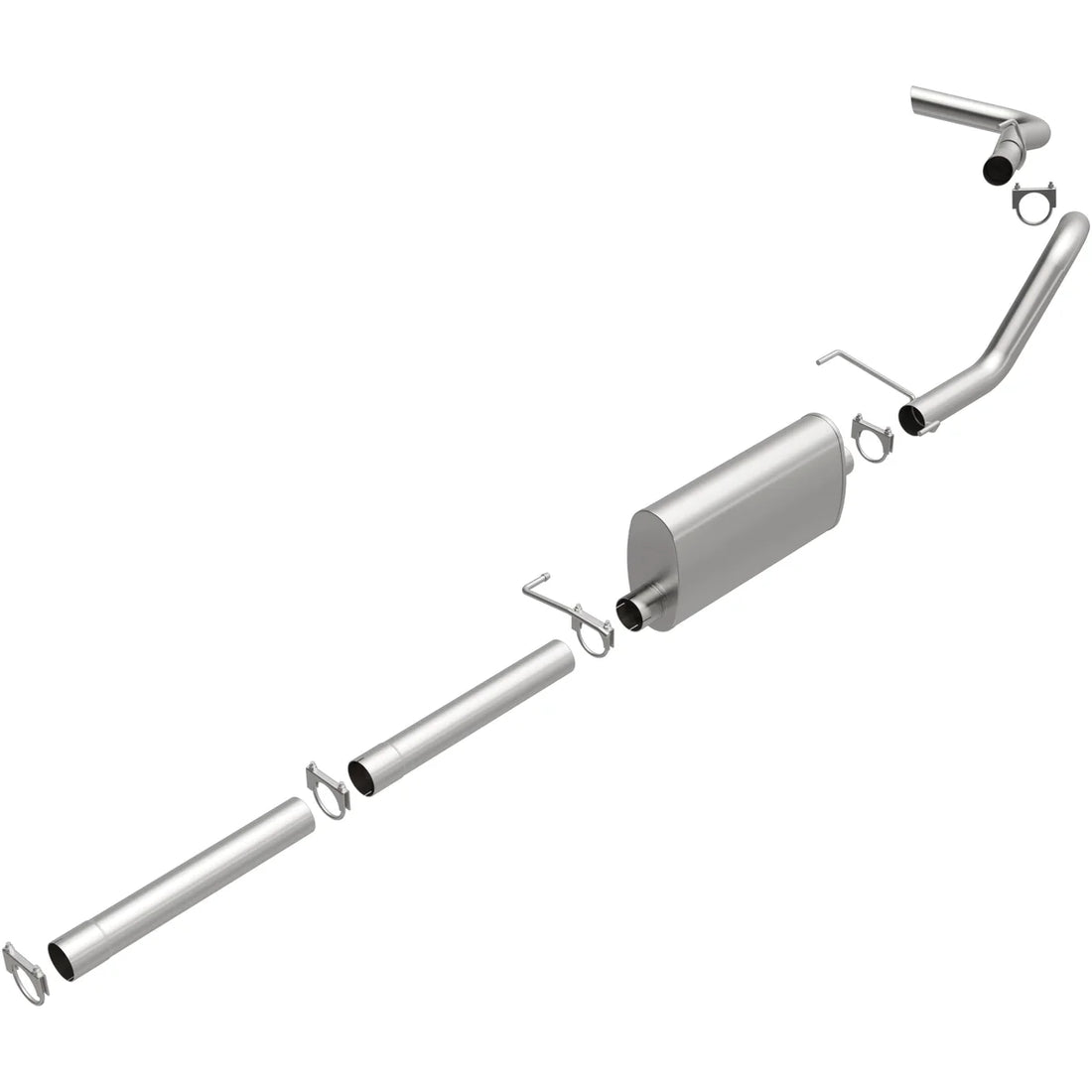 BRExhaust Direct-Fit Exhaust 106-0451 - Side View