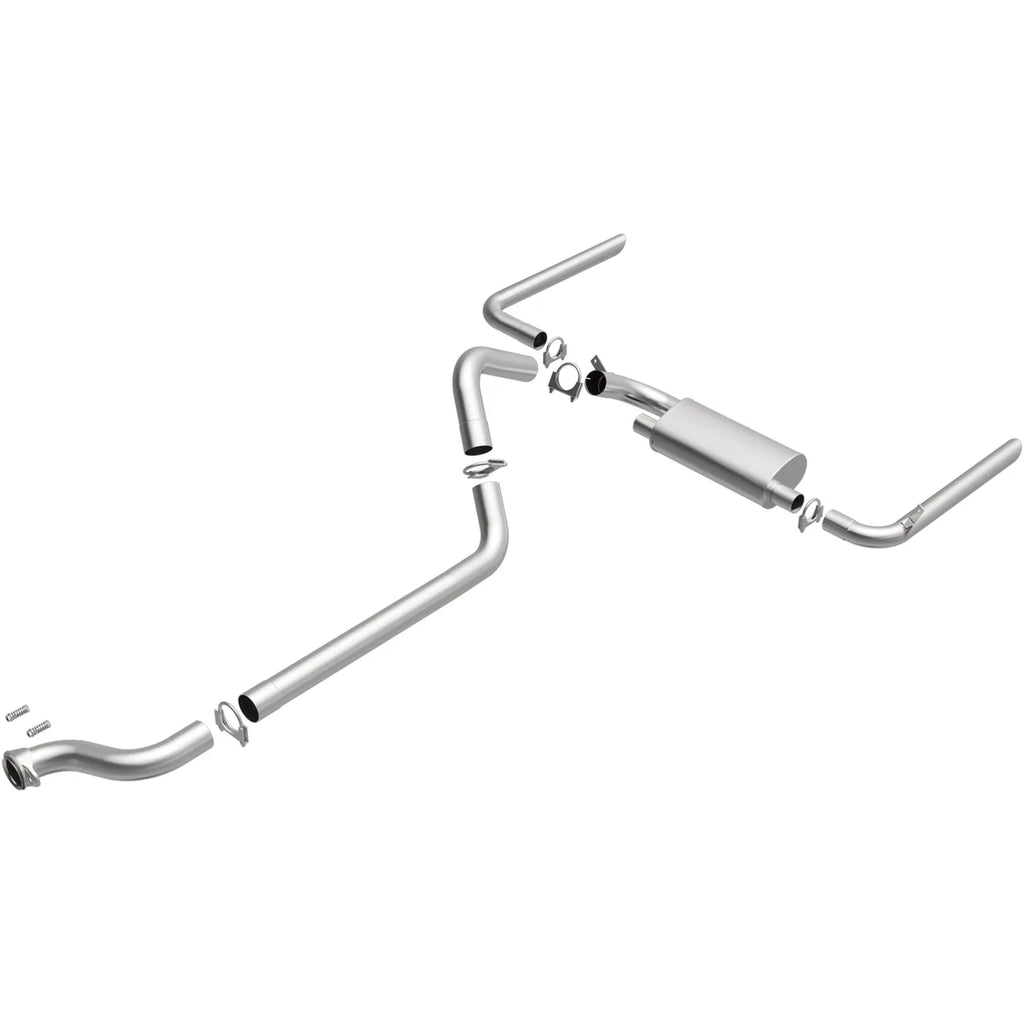 BRExhaust Direct-Fit Exhaust 106-0455 - Side View