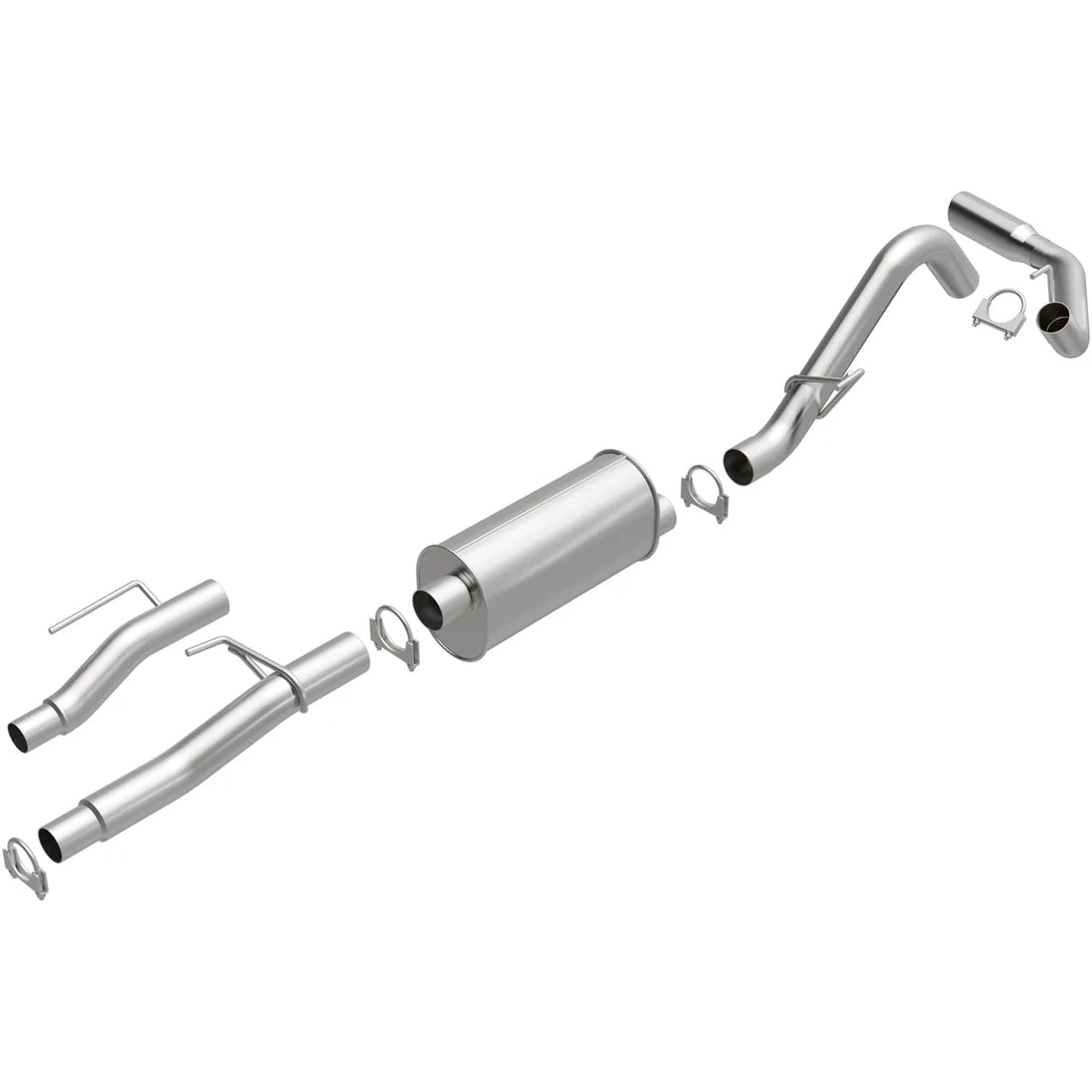 BRExhaust Direct-Fit Exhaust 106-0515 - Side View