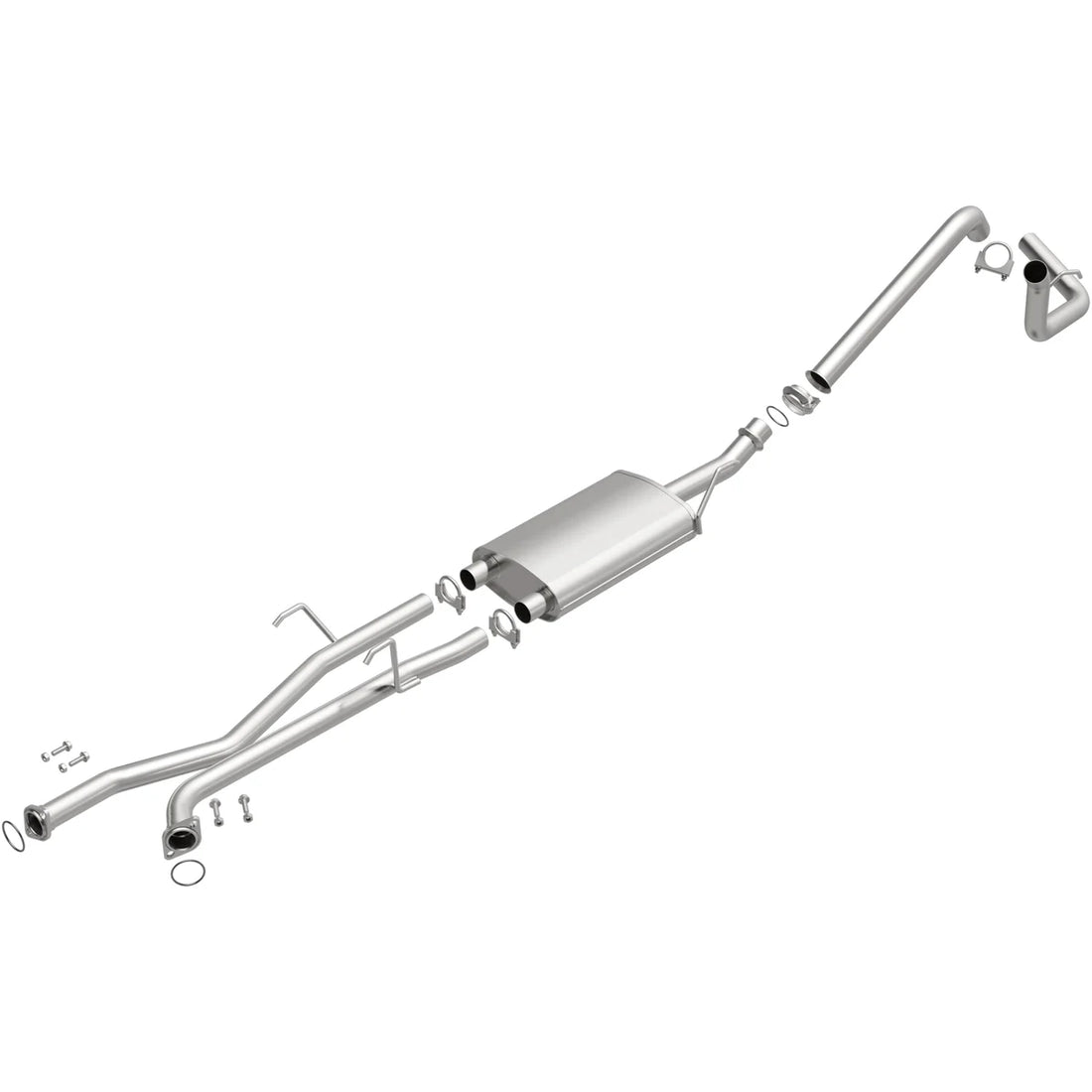 BRExhaust Direct-Fit Exhaust 106-0527 - Side View