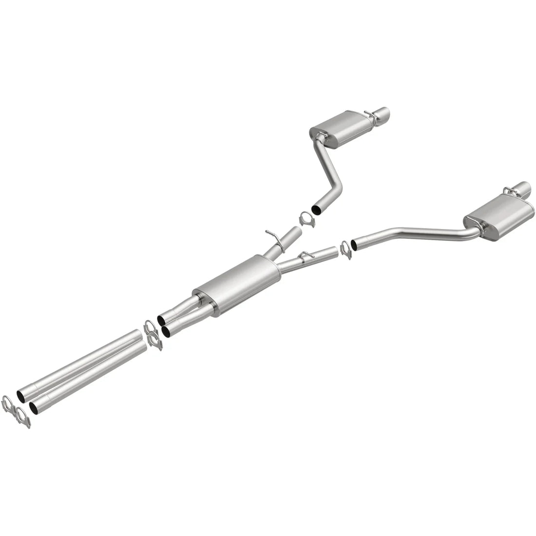 BRExhaust Direct-Fit Exhaust 106-0556 - Side View