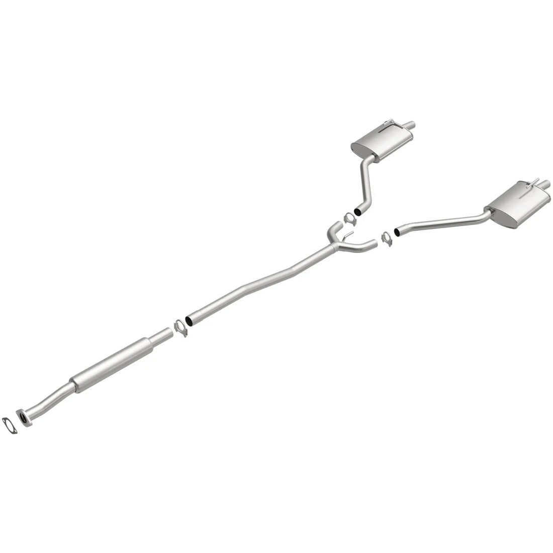 BRExhaust Direct-Fit Exhaust 106-0616 - Side View