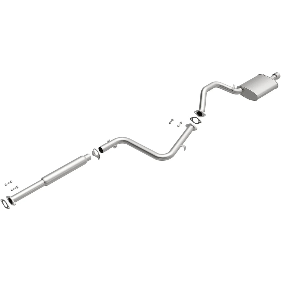 BRExhaust Direct-Fit Exhaust 106-0622 - Side View