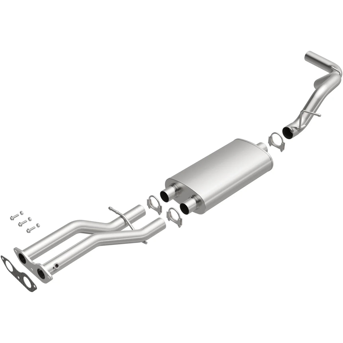 BRExhaust Direct-Fit Exhaust 106-0665 - Side View