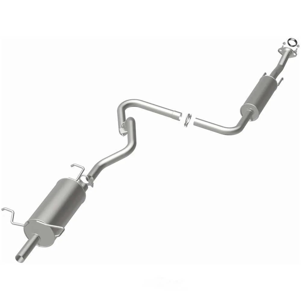 BRExhaust Direct-Fit Exhaust System Replacement Kit 106-0030 - Side View