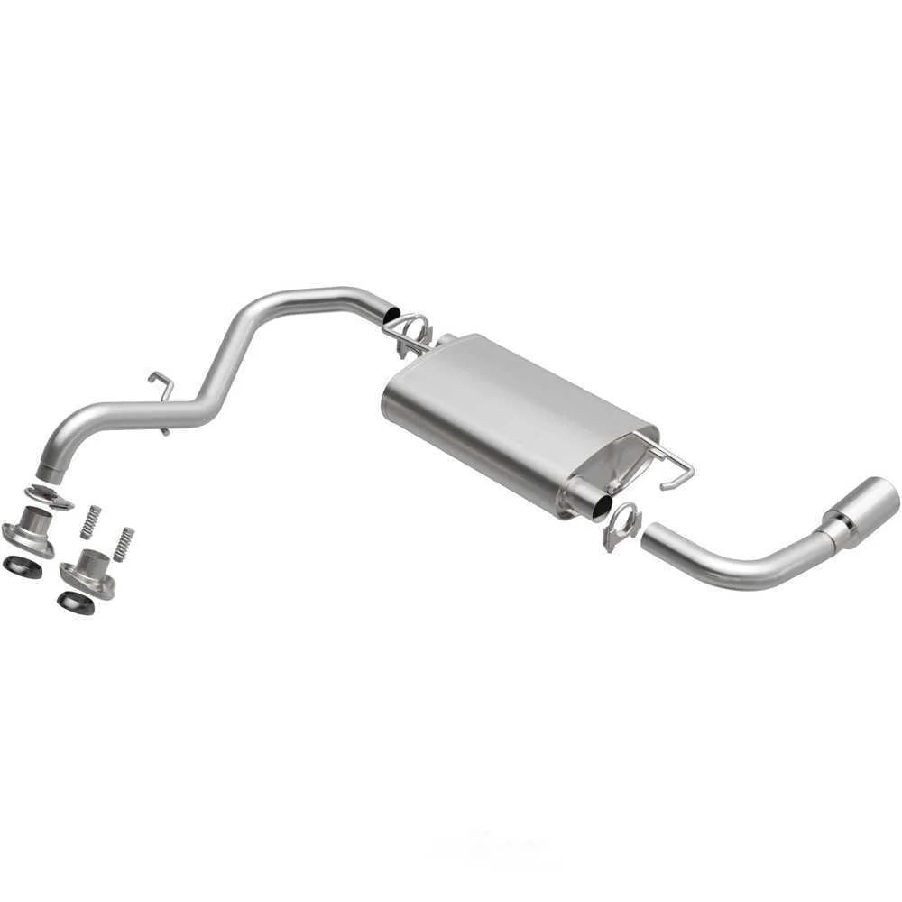 BRExhaust Direct-Fit Exhaust System Replacement Kit 106-0061 - Side View