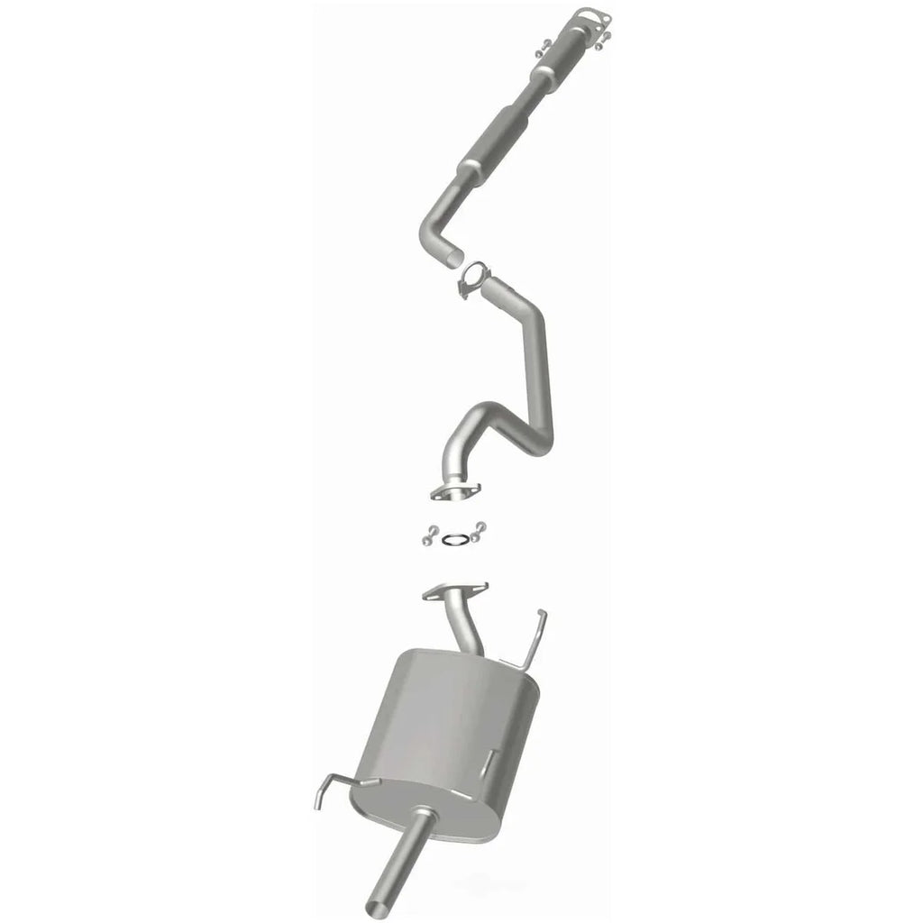 BRExhaust Direct-Fit Exhaust System Replacement Kit 106-0084 - Side View