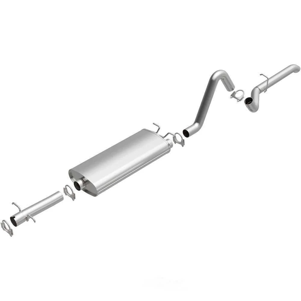 BRExhaust Direct-Fit Exhaust System Replacement Kit 106-0087 - Side View