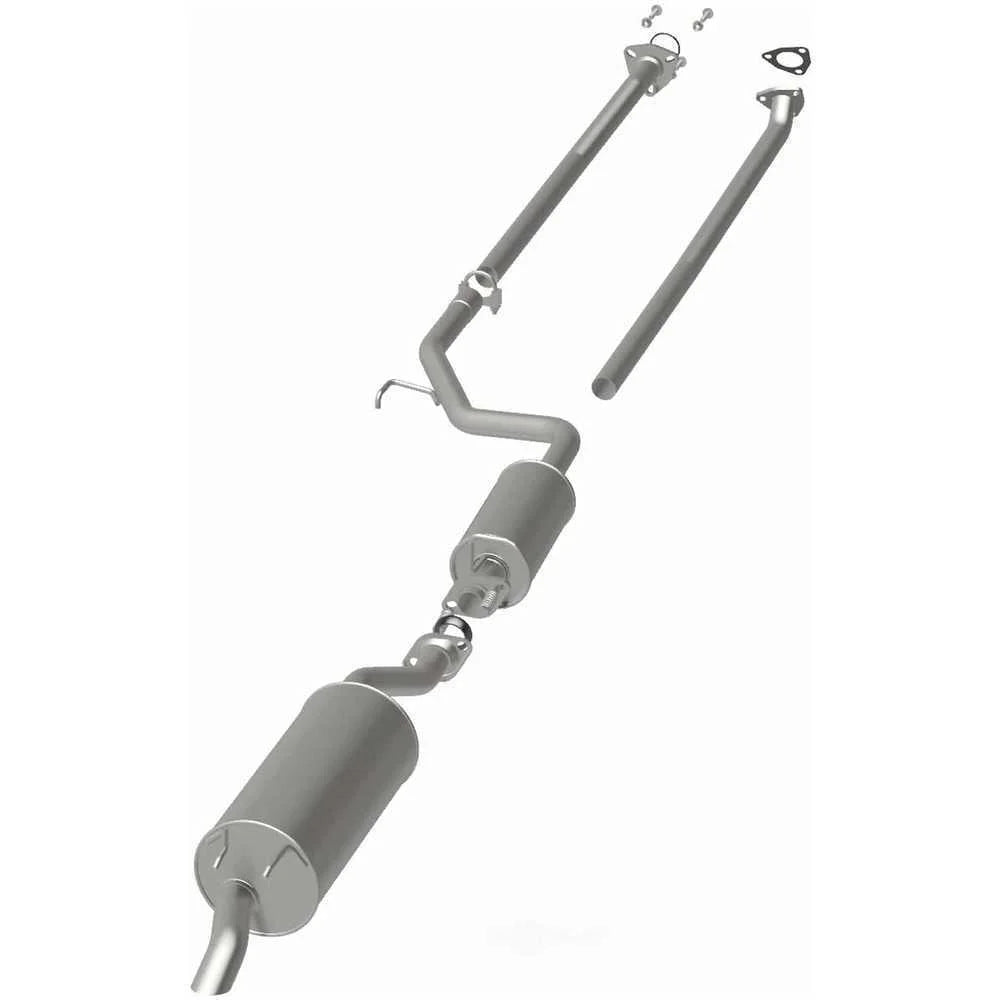 BRExhaust Direct-Fit Exhaust System Replacement Kit 106-0102 - Side View