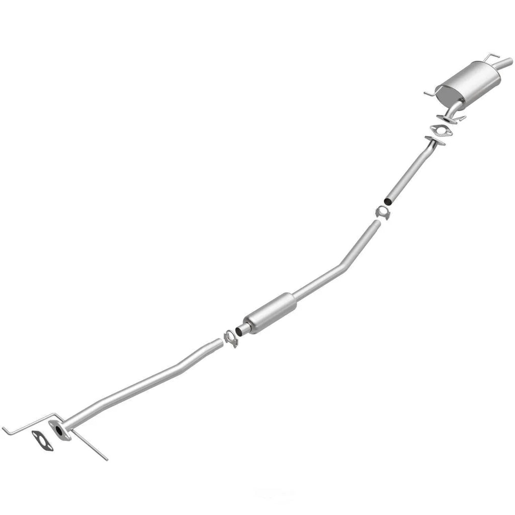 BRExhaust Direct-Fit Exhaust System Replacement Kit 106-0605 - Side View