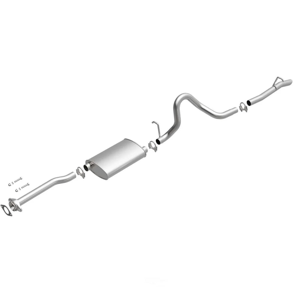 BRExhaust Direct-Fit Exhaust System Replacement Kit 106-0606 - Side View