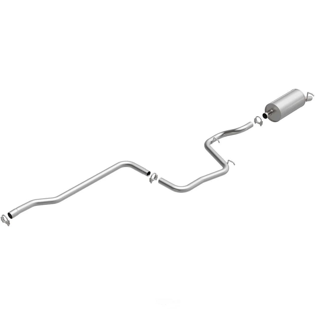 BRExhaust Direct-Fit Exhaust System Replacement Kit 106-0607 - Side View
