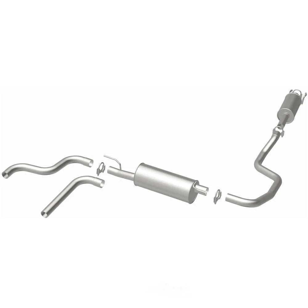 BRExhaust Direct-Fit Exhaust System Replacement Kit 106-0631 - Side View