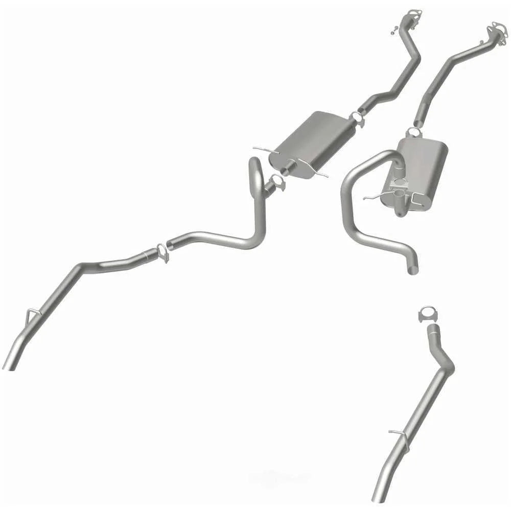 BRExhaust Direct-Fit Exhaust System Replacement Kit 106-0634 - Side View