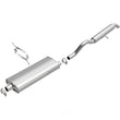 Load image into Gallery viewer, BRExhaust Direct-Fit Exhaust System Replacement Kit 106-0651 - Side View