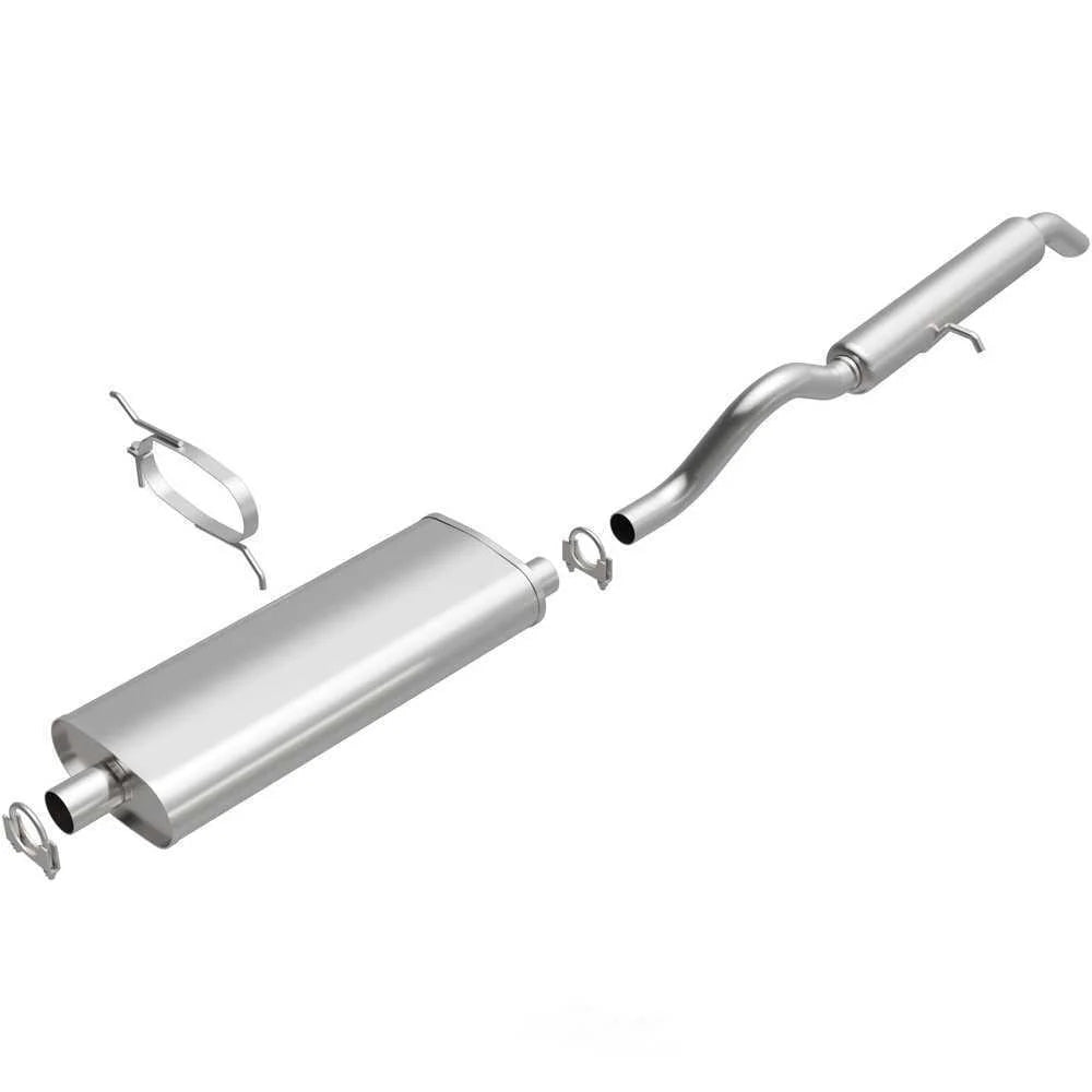 BRExhaust Direct-Fit Exhaust System Replacement Kit 106-0651 - Side View
