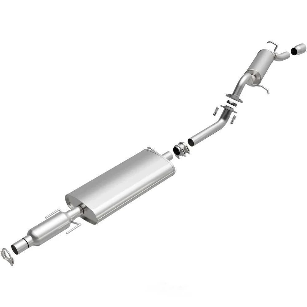 BRExhaust Direct-Fit Exhaust System Replacement Kit 106-0662 - Installation View
