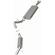 Load image into Gallery viewer, BRExhaust Direct-Fit Exhaust System Replacement Kit 106-0664 - Side View