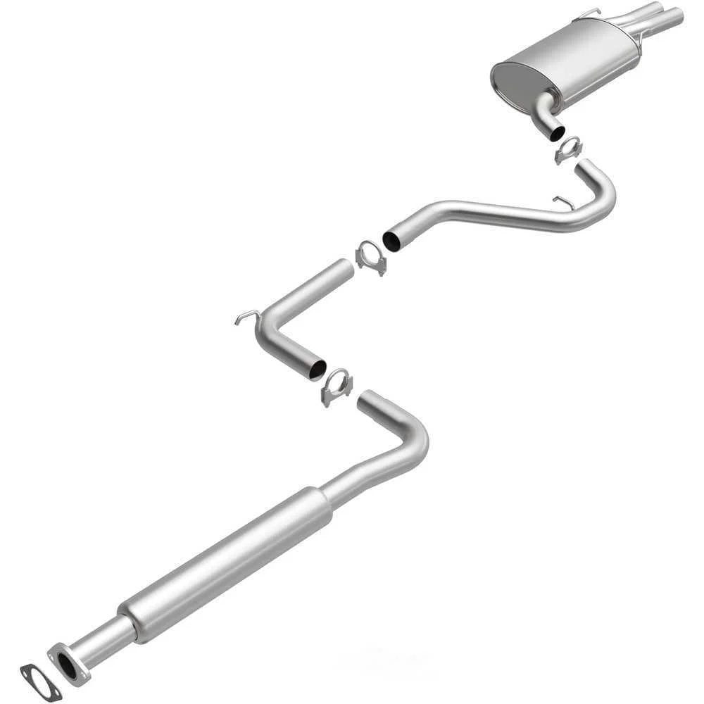 BRExhaust Direct-Fit Exhaust System Replacement Kit 106-0667 - Installation View