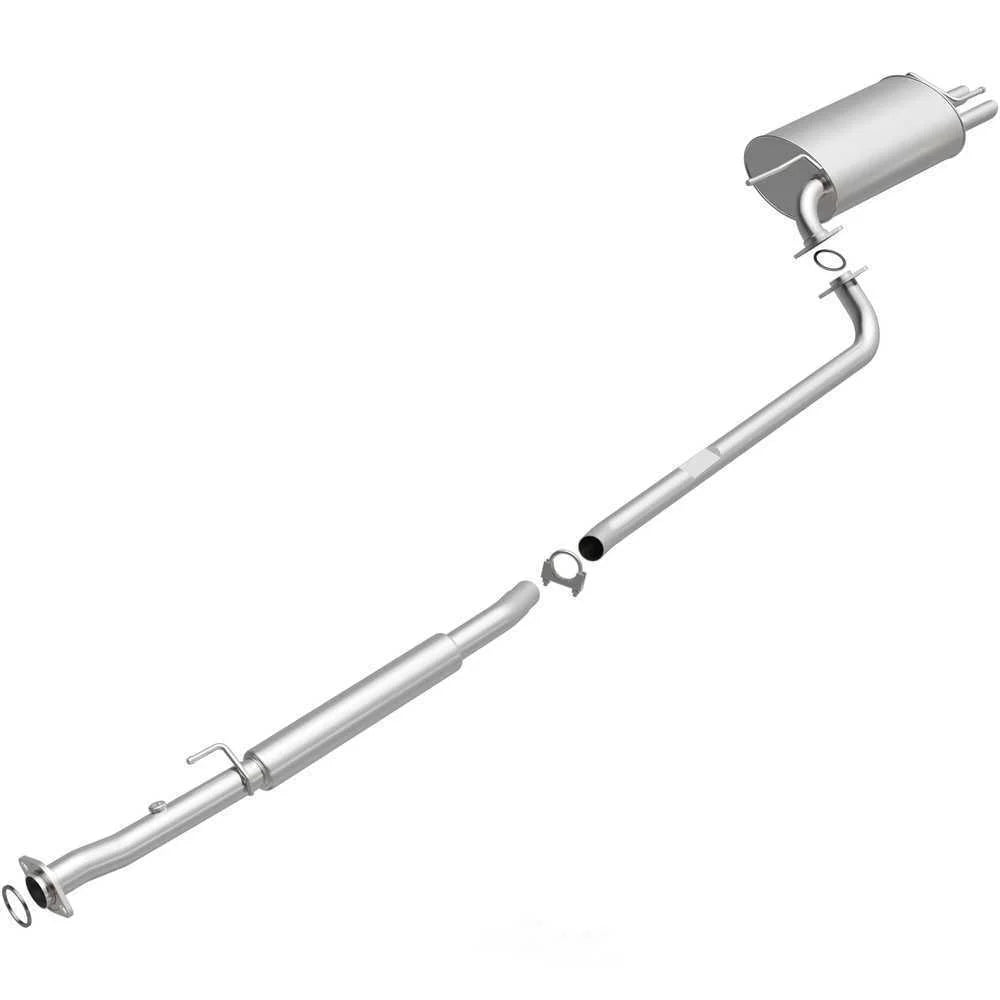 BRExhaust Direct-Fit Exhaust System Replacement Kit 106-0609 - Side View