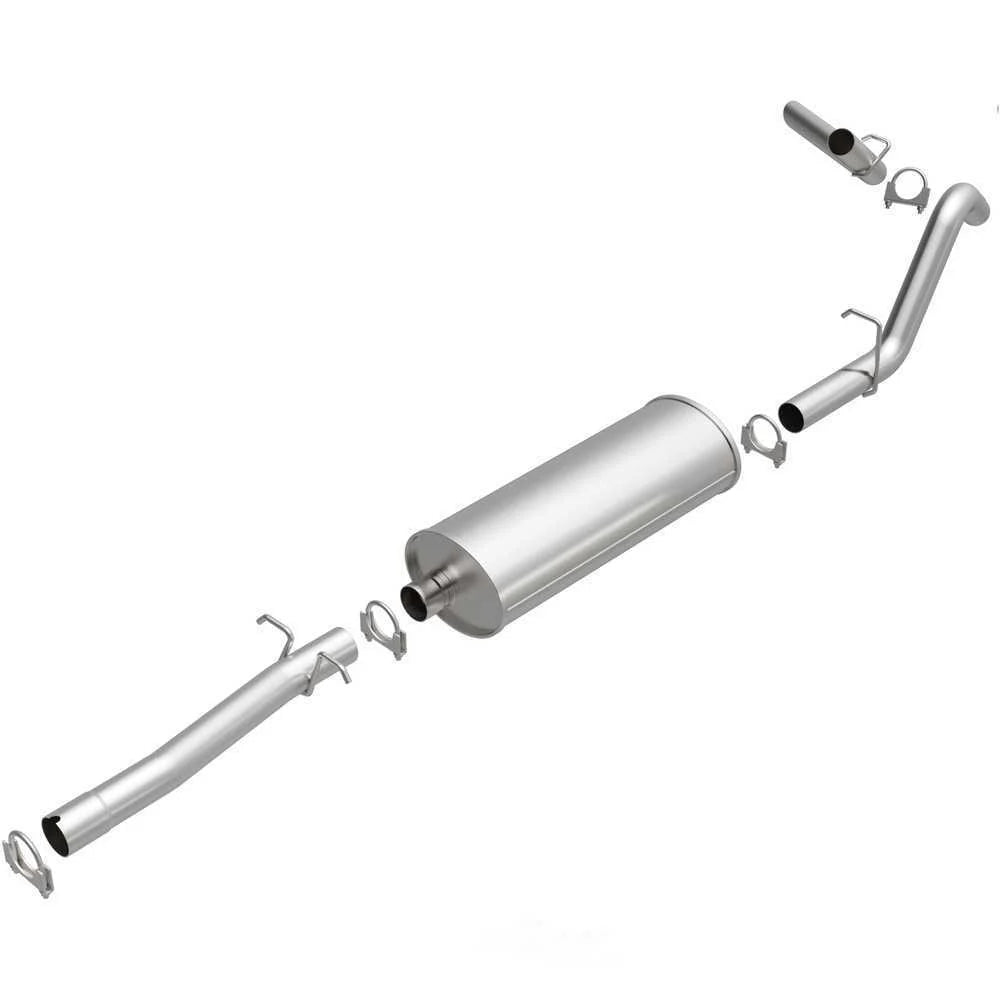 BRExhaust Direct-Fit Exhaust System Replacement Kit 106-0623 - Side View