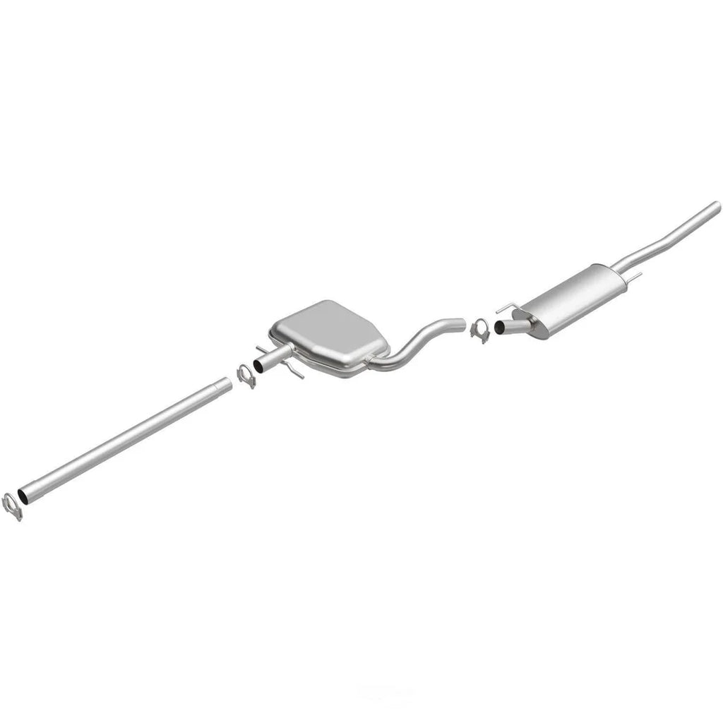 BRExhaust Direct-Fit Exhaust System Replacement Kit 106-0653 - Side View