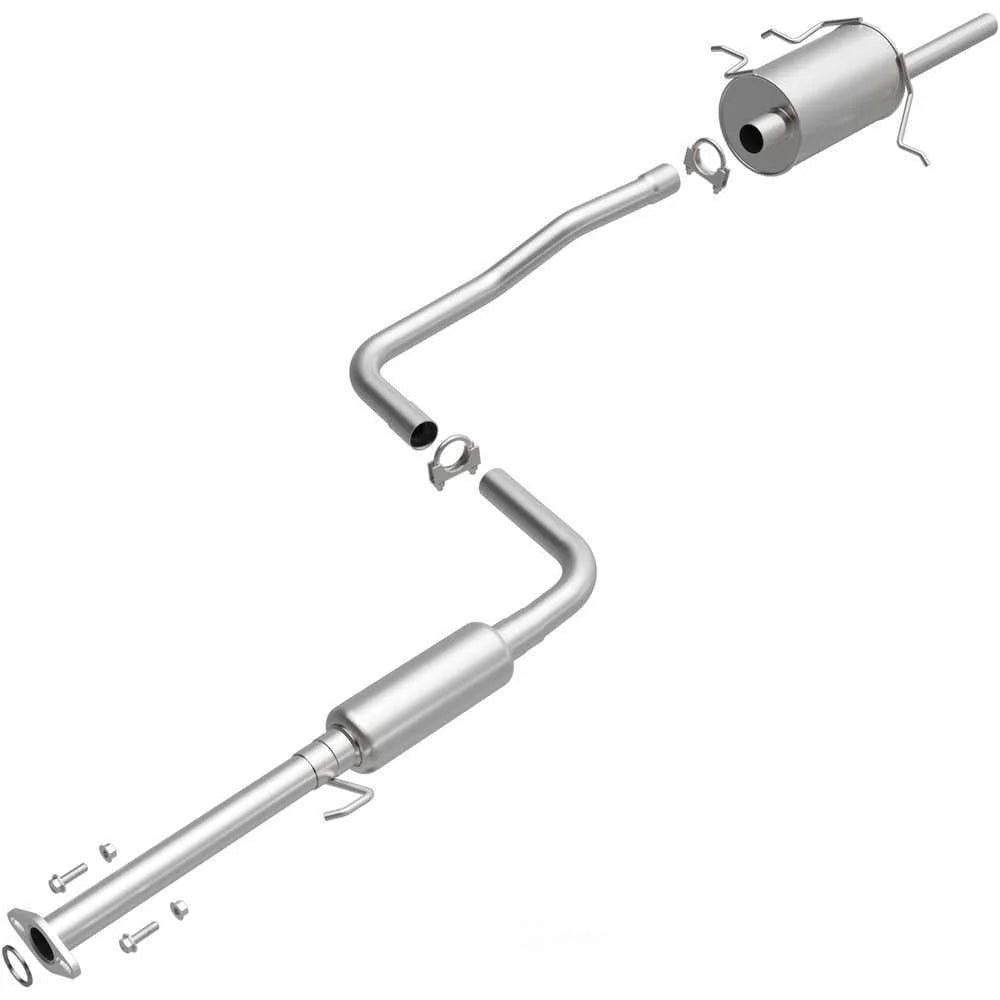 BRExhaust Direct-Fit Exhaust System Replacement Kit 106-0657 - Back View