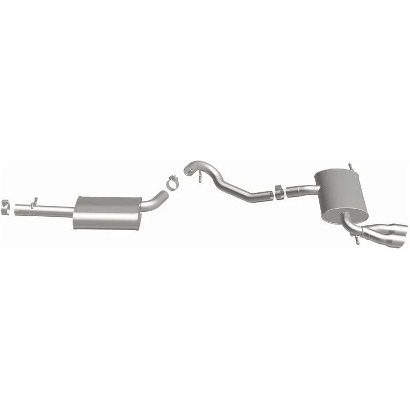 BRExhaust Exhaust Kit - 09-17 VW Tiguan 2.0L - Installation View