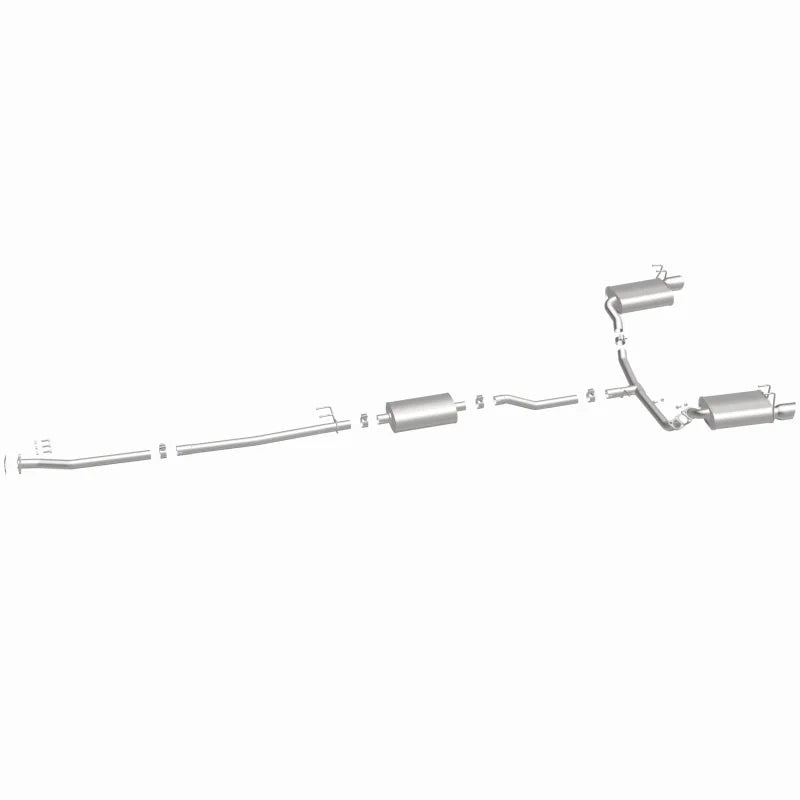 BRExhaust Exhaust Kit Replacement Honda - Back View