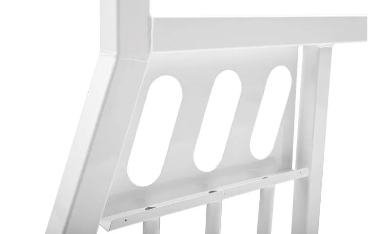 BackRack 01-23 Chevrolet 2500/3500HD Three Light Rack Frame ONLY (Req. HW) - White - Additional View 5