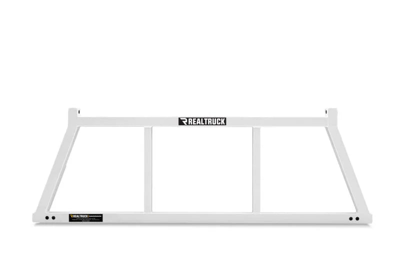 BackRack 01-23 Chevrolet Silverado 2500/3500HD Open Rack Frame ONLY (Req. HW) - White - Installation View