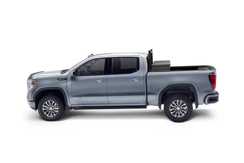 BackRack 01-23 Silverado/Sierra 2500HD/3500HD Open Rack Frame Only Requires Hardware - Side View