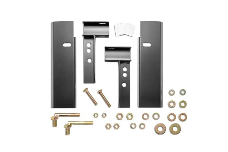 BackRack 11-23 RAM 1500/2500/3500 w/o RamBox Standard No Drill Hardware Kit - Side View
