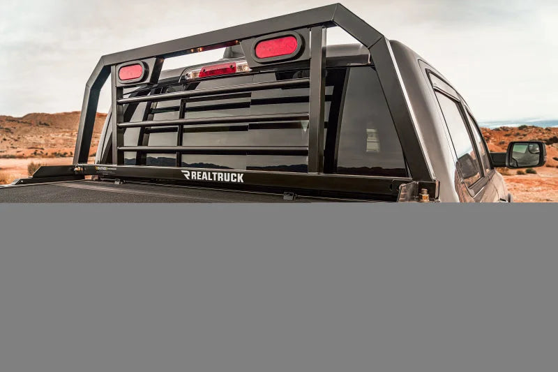 BackRack 15-24 Ford F-150 / 22-24 Toyota Tundra SRL Rack Lighted Frame ONLY Req. HW - Back View