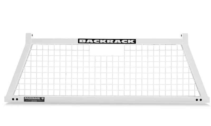 BackRack 19-23 Chev/GMC Silverado/Sierra 1500 (New Bdy) Safetyrack Frame ONLY (Req. HW) - White - Installation View