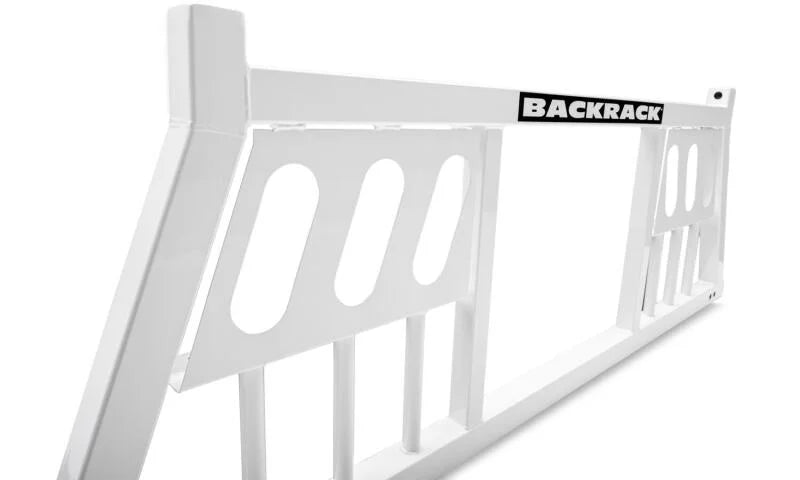 BackRack 19-23 Chev/GMC Silverado/Sierra 1500 (Nw Bdy) Three Light Rack Frame ONLY (Req. HW) - White - Side View