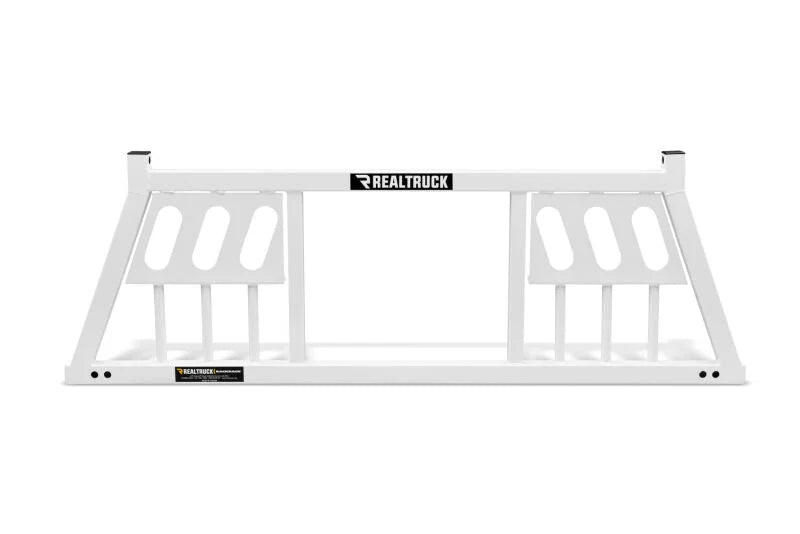 BackRack 19-23 Chev/GMC Silverado/Sierra 1500 (Nw Bdy) Three Light Rack Frame ONLY (Req. HW) - White - Additional View 6