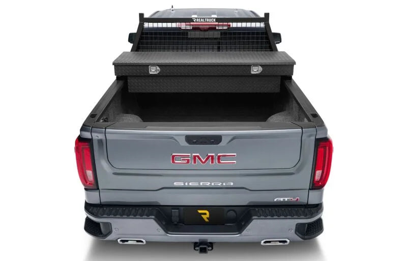 BackRack 19-23 Silverado/Sierra (New Body Style) Safety Rack Frame Only Requires Hardware - Back View